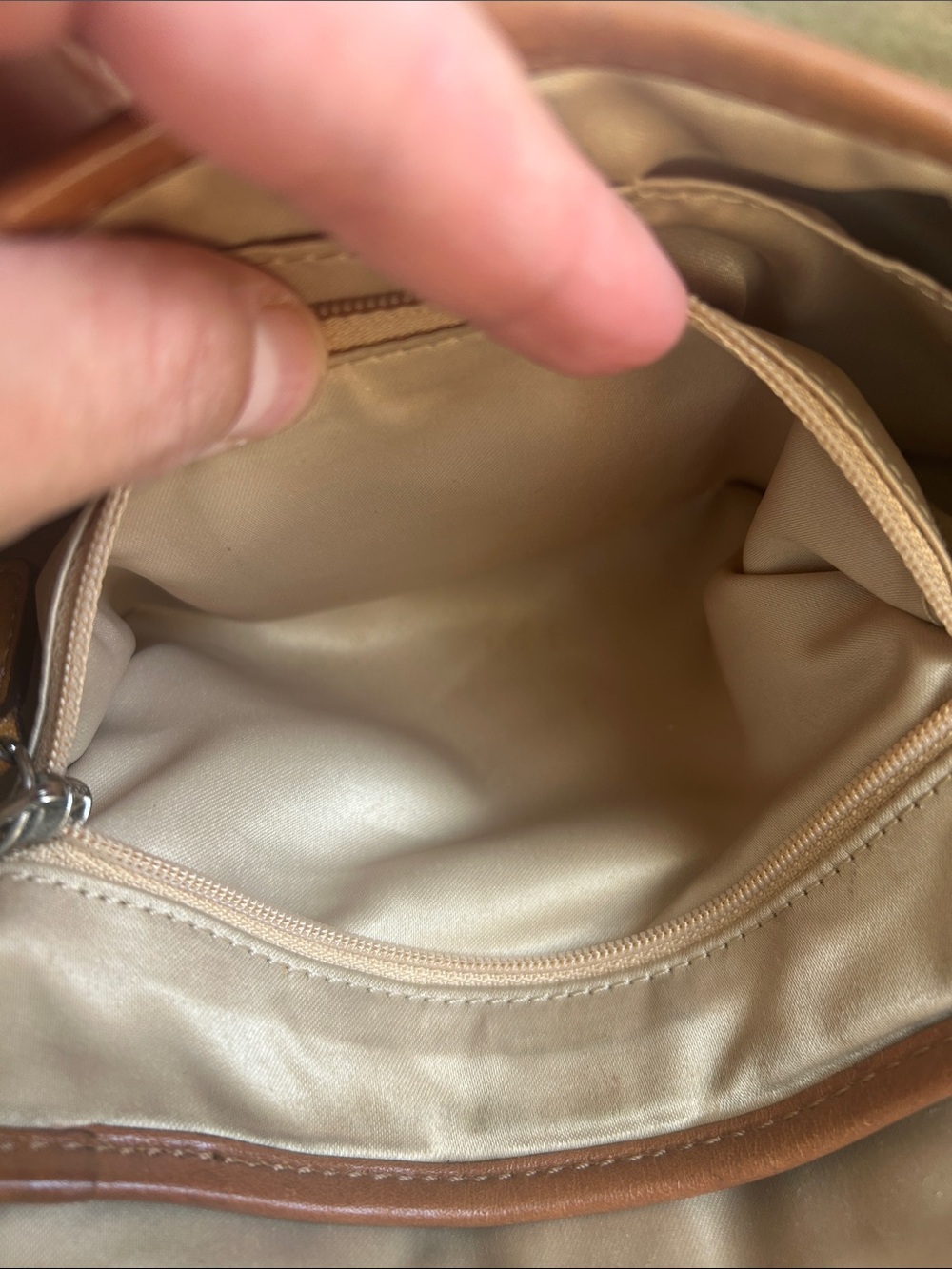 Vintage coach soho bag 11860 brown canvas - Picture 10 of 14
